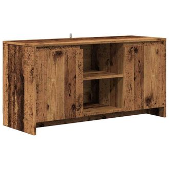 Berkfield Home TV Cabinet Old Wood 102x37.5x52.5 cm Engineered Wood in Brown