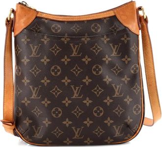 Louis Vuitton Odeon Handtas PM crossbodytas met monogram canvas - Bruin