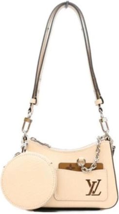 Louis Vuitton Pre-owned Shoulder Bag - Dames - Vintage Schoudertas - Beige - ONE Size - Vintage