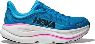 Hoka One One Bondi 9 - Dames - Hardloopschoenen - Blauw - 37 1/3 EU - Polyester - Fitness