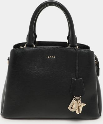 DKNY Dkny Paige Black Saffiano Leather Tote Bag