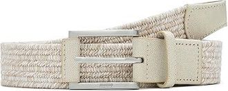 Puma Stretch Weave Belt Belts Birch Heather : SM-MD (US Mens 30.5-35), Leather/Polyester/Rubber