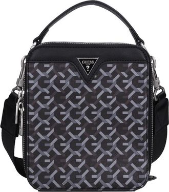 Guess Uomo, Borse, Nero, Taglia unica, new