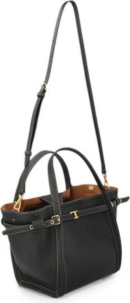 Tod's Mini T Signature Leather Tote Bag