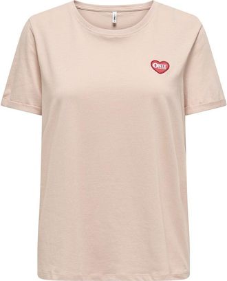 Only T-shirt met korte mouwen