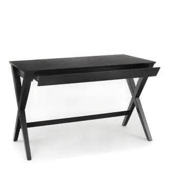 Furniture To Go Writex Desk 1 Drawer in Black