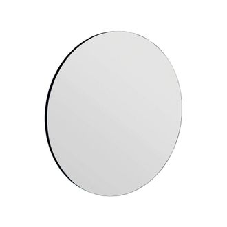 Dmora Espejito Phaeton, Espejo, Objeto De Decoraci&oacute;n De Pared, Decoraci&oacute;n De Espejo, 70x2h70 Cm, Negro, Con Embalaje Reforzado - Dmora