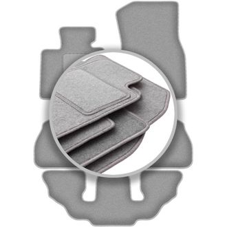 OEM Alfombrillas Grises Para Bmw X7 G07 7 Plazas (2019-2022)