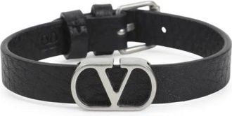 Valentino Garavani Heren, Accessoires, Zwart, Maat: ONE Size Leer