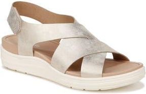 Dr. Scholls Time Off Sea Sandal in Light Gold at Nordstrom Rack, Size 9.5