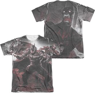 Gildan Infinite Crisis Ic Batman (Front/Back Print) Adult Poly/Cotton Short Sleeve Tee / T-Shirt