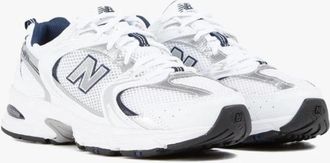 New Balance 530 Sneakers Mens White Silver Navy Running Shoes ZOGG3185