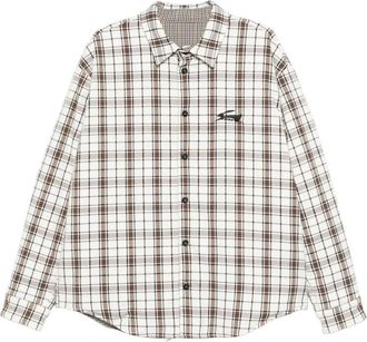 Msgm Double-Face Flannel Shirt
