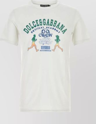Dolce & Gabbana cotton crew neck t shirt graphic