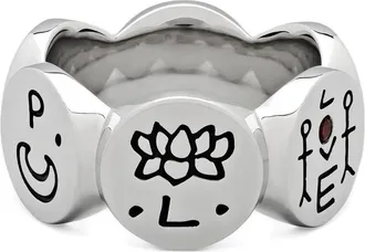 Tom Wood Simple Love Engraved Ring
