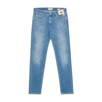 Roy Rogers Slim-fit Jeans, male, Blue, Size: W36 Slim-fit Jeans