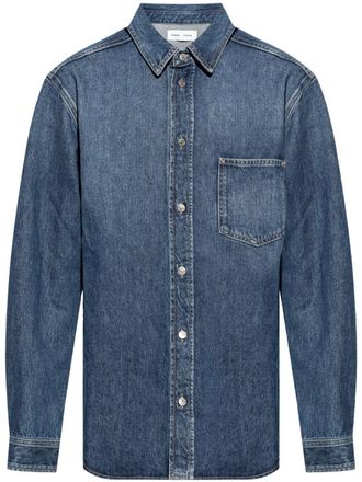Samsøe & Samsøe Camicia denim a maniche lunghe - Blu