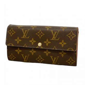 Louis Vuitton Brown Long Wallet (Bi-Fold) (Pre-Owned)