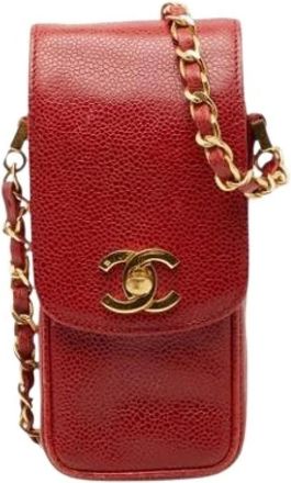 Chanel Pre-owned Mini Bags, female, Red, Size: ONE SIZE Pre-owned Vintage Mini Bag