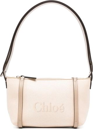 Chloé Borsa a spalla 4G jacquard - Toni neutri