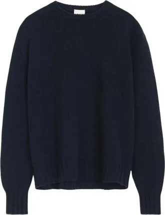Alysi Maglia in Cashmere - Dames - Truien - Blauw - Maat: S Kasjmier