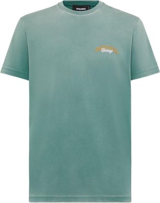 Dsquared2 Sea Green Crew Neck T-Shirt