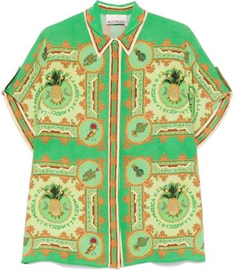 Alemais La Musica Shirt - Womens - Silk