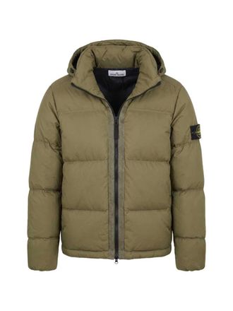 Stone Island Giubbotto imbottito con cappuccio Stone Island