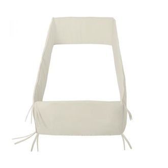 Cambrass Protector de cuna beige 420x30x3 cm