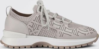 Doucal's Sneakers Doucals in pelle traforata e maglia crochet