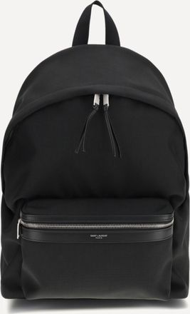 Saint Laurent Zaino City in pelle e nylon Man UNI