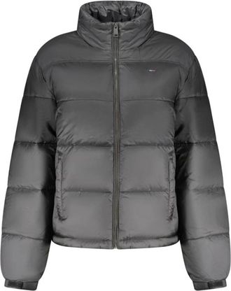 Tommy Hilfiger Kleedjes - Dames - Winterjassen - Zwart - L - Jassen
