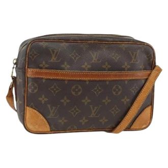 Louis Vuitton Pre-owned Cross Body Bags, female, Brown, Size: ONE SIZE Pre-owned Monogram Canvas Shoulder Bag