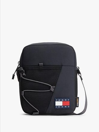 Tommy Hilfiger Outdoor Mesh Pocket Crossbody Reporter Bag