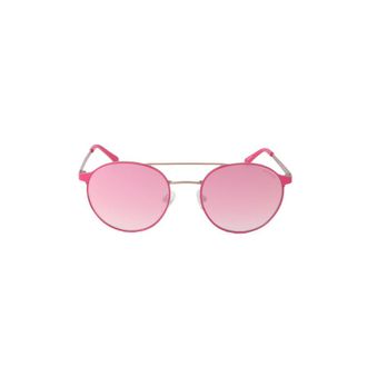 Guess Unisex Pink Round Sunglasses GU3023-1