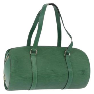 Louis Vuitton Pre-owned Vintage Handbag - Dames - Pre-owned - Groen - Maat: ONE Size Leer