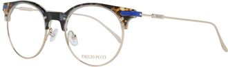 Emilio Pucci Gold Metal Glasses Womens (Frames)