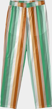 Arrels Barcelona Men & apos;s Beach House Striped Regular-Fit Pull-On Pants