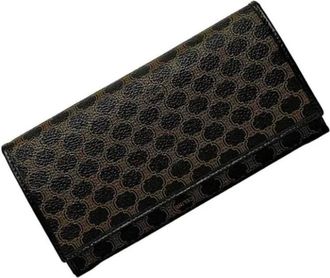 Celine Pre-owned Wallets, female, Black, Size: ONE SIZE Pre-owned Leather wallets