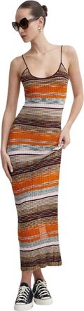Desigual Donna, Abiti, Multicolore, L, new