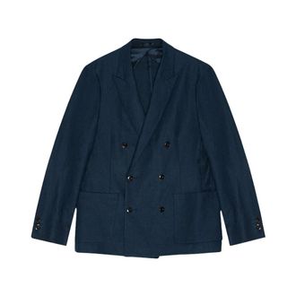 Nn.07 Nn07, Heren, Pakken, Blauw, Maat: S Linnen