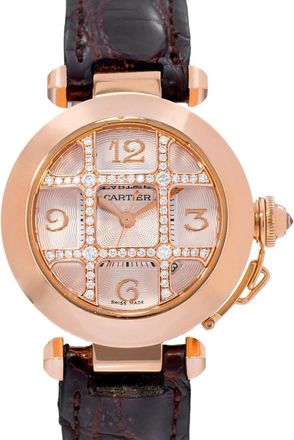 Cartier Pre-owned Cartier Pasha De Cartier Classique Automatic Silver Dial Ladies Watch WJ116836