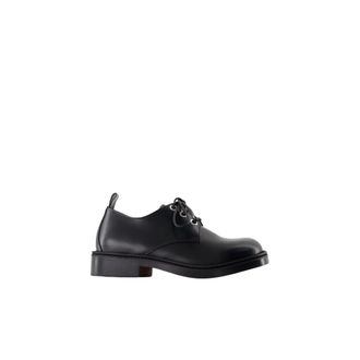 Alexander McQueen Leren Derby Schoenen - Heren - Veterschoenen - Zwart - 39 EU - Leer - Schoenen