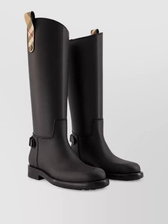 Burberry polyurethane boots