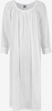 Celestine Baumwoll-Nachthemd mit U-Bootausschnitt Anissa