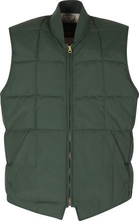 Fortela Green Padded Quilted Waterproof Polyamide Gilet