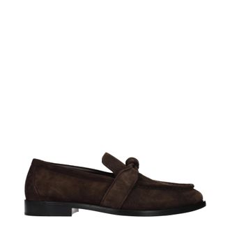 Bottega Veneta Astaire Herrens Loafer Wildleder Braun/Dunkle Schokolade