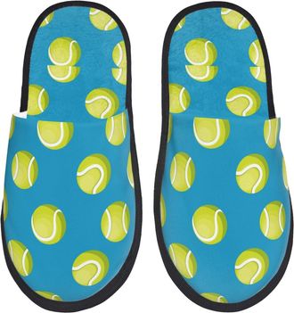 Generic Ball Tennis Men Women Slippers Breathable Sliders Non-Slip Shoes For Indoor Bedroom Outdoor L