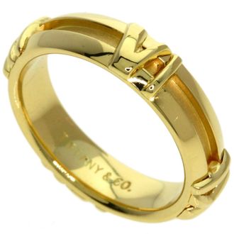 Tiffany & Co. Atlas Yellow Gold (18K) Band Ring (Pre-Owned)