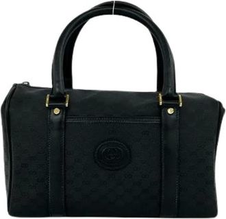 Gucci Borsa in Pelle Micro GG Pre-owned - - Pre-owned - Donna - Nero - ONE SIZE
